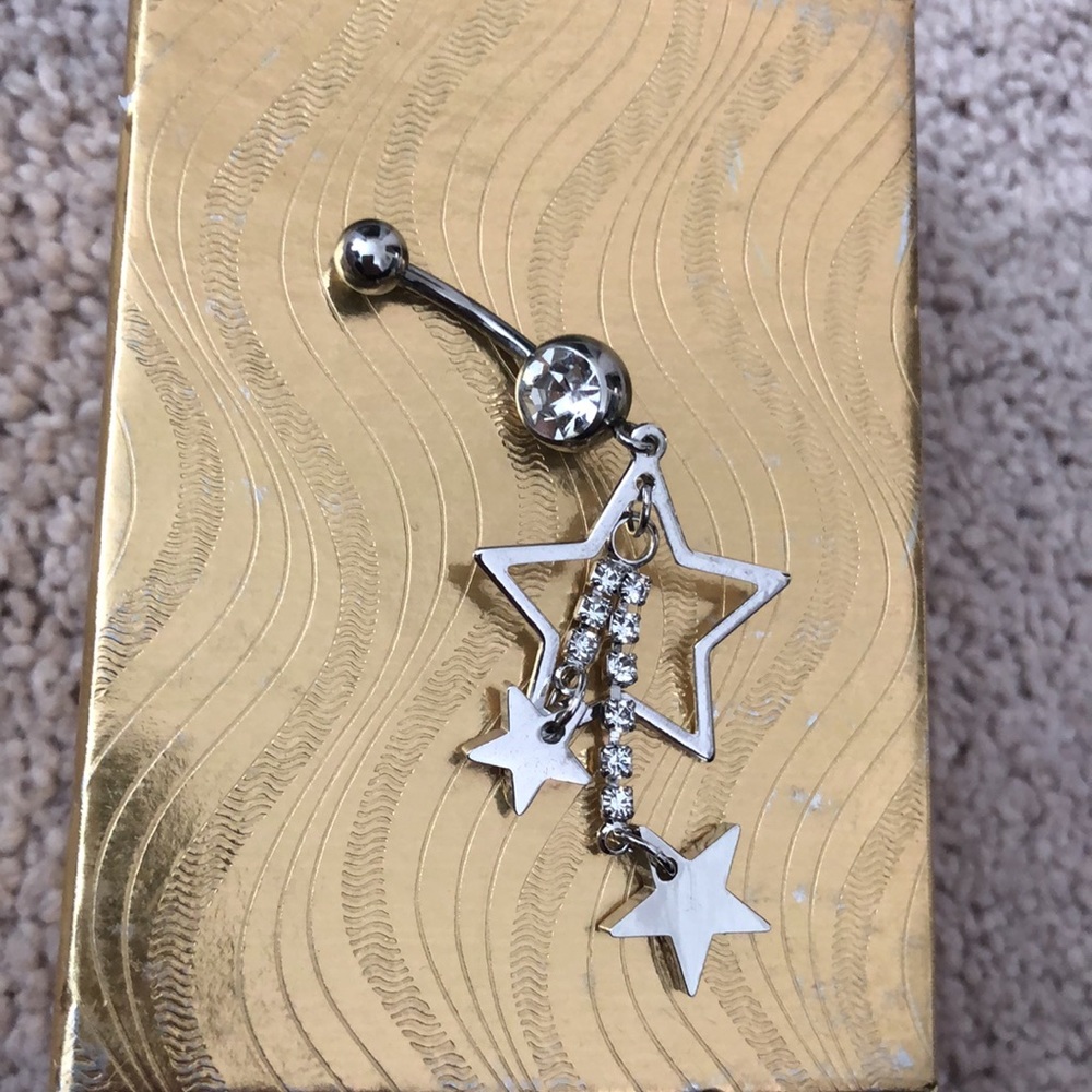 Never Worn Star Belly Button Ring